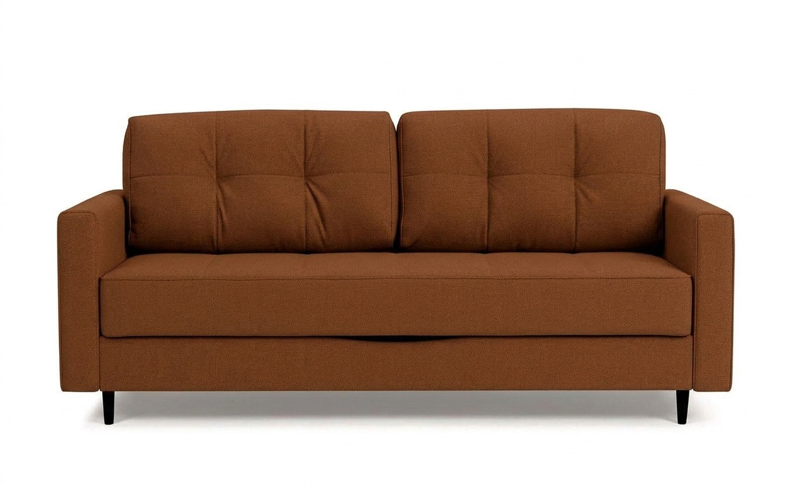 Amani Pro sofa bed in Casanova Desert fabric, product photo on white background