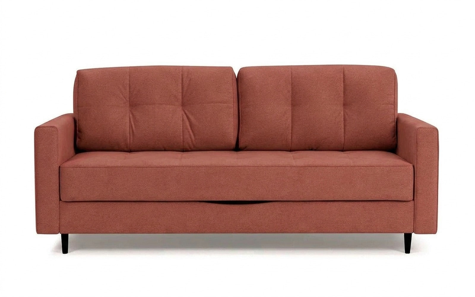 Amani Pro sofa bed in Casanova Marsala fabric, product photo on white background