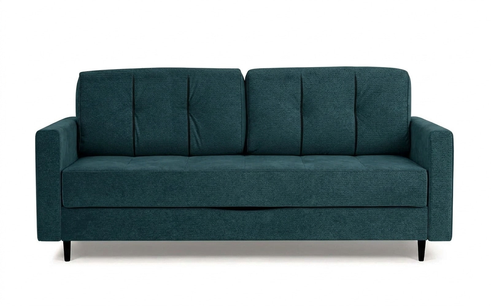 Amani Pro sofa bed in Casanova Seawave fabric, product photo on white background