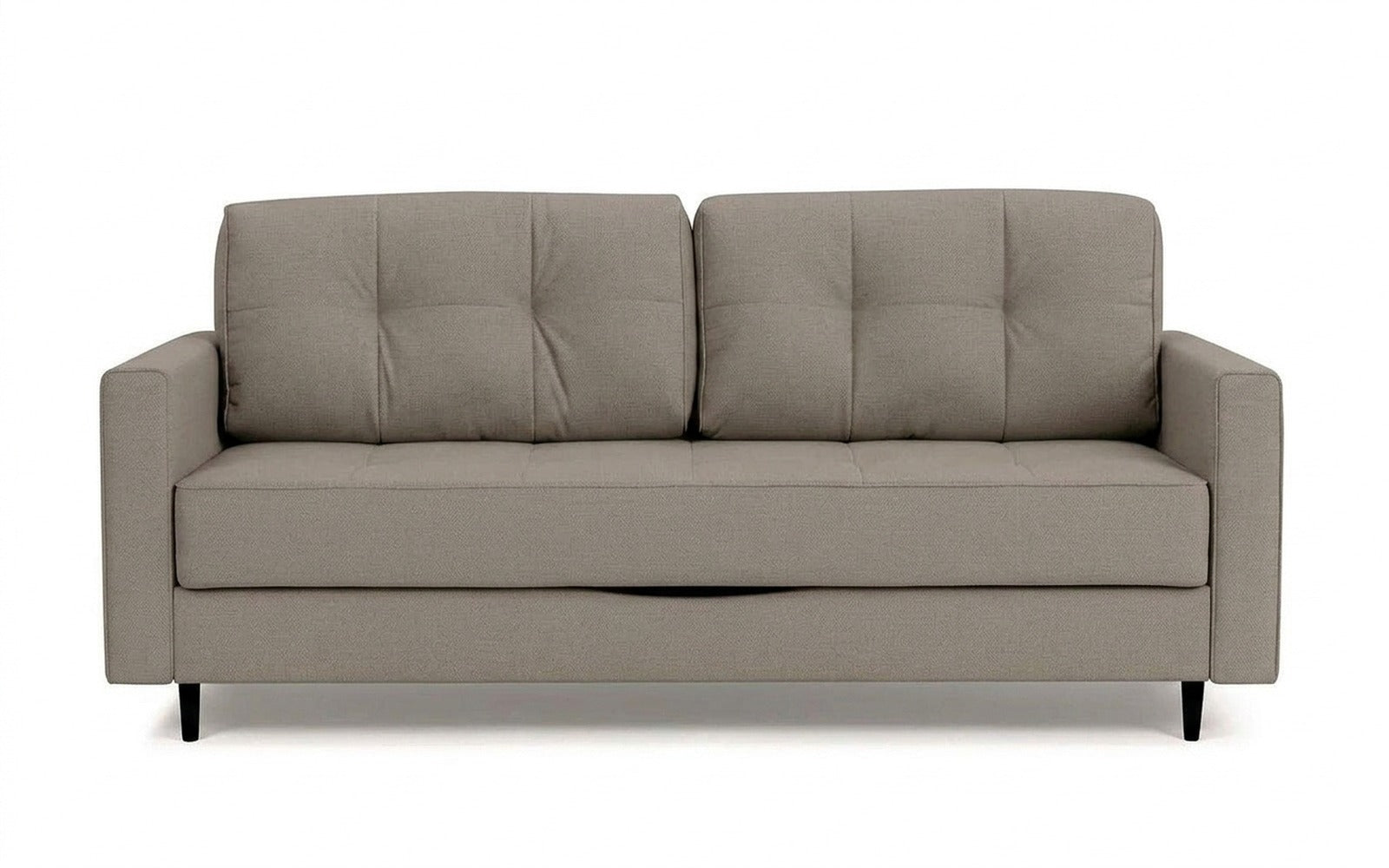 Amani Pro sofa bed in Forte 01 fabric, product photo on white background