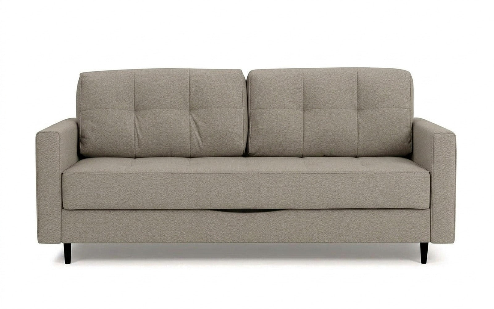 Amani Pro sofa bed in Forte 03 fabric, product photo on white background