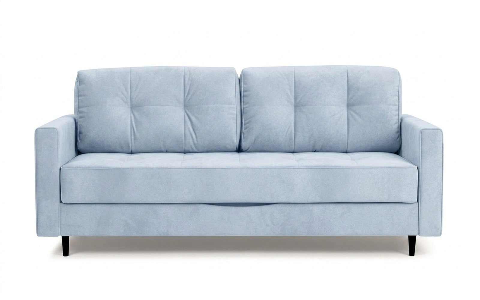 Amani Pro sofa bed in Galaktika Cloud fabric, product photo on white background