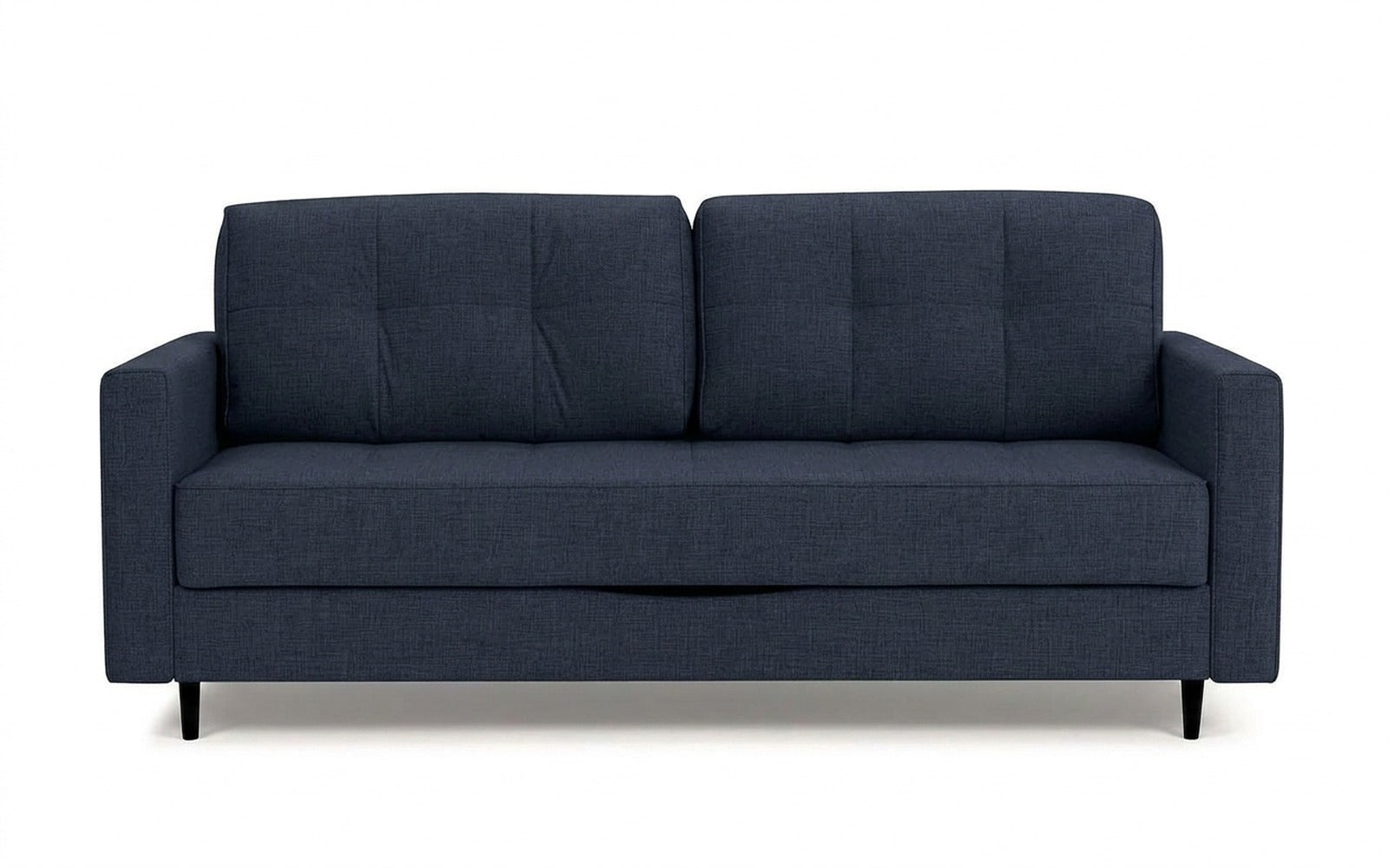 Amani Pro sofa bed in Lidot Blue fabric, product photo on white background