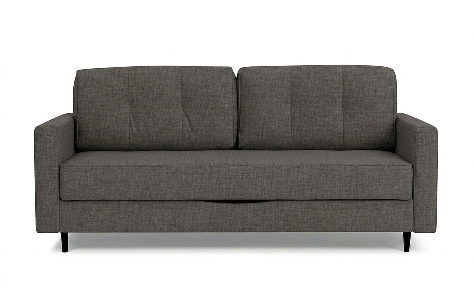 Amani Pro sofa bed in Lidot Grey fabric, product photo on white background