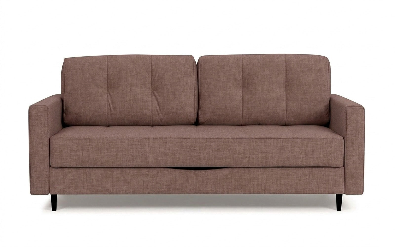 Amani Pro sofa bed in Lidot Lilac fabric, product photo on white background