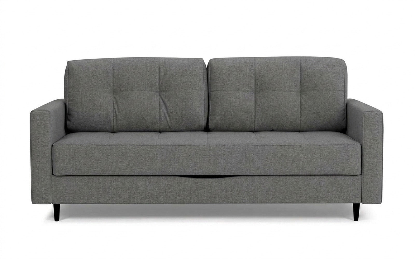 Amani Pro sofa bed in Prime Dark fabric, product photo on white background
