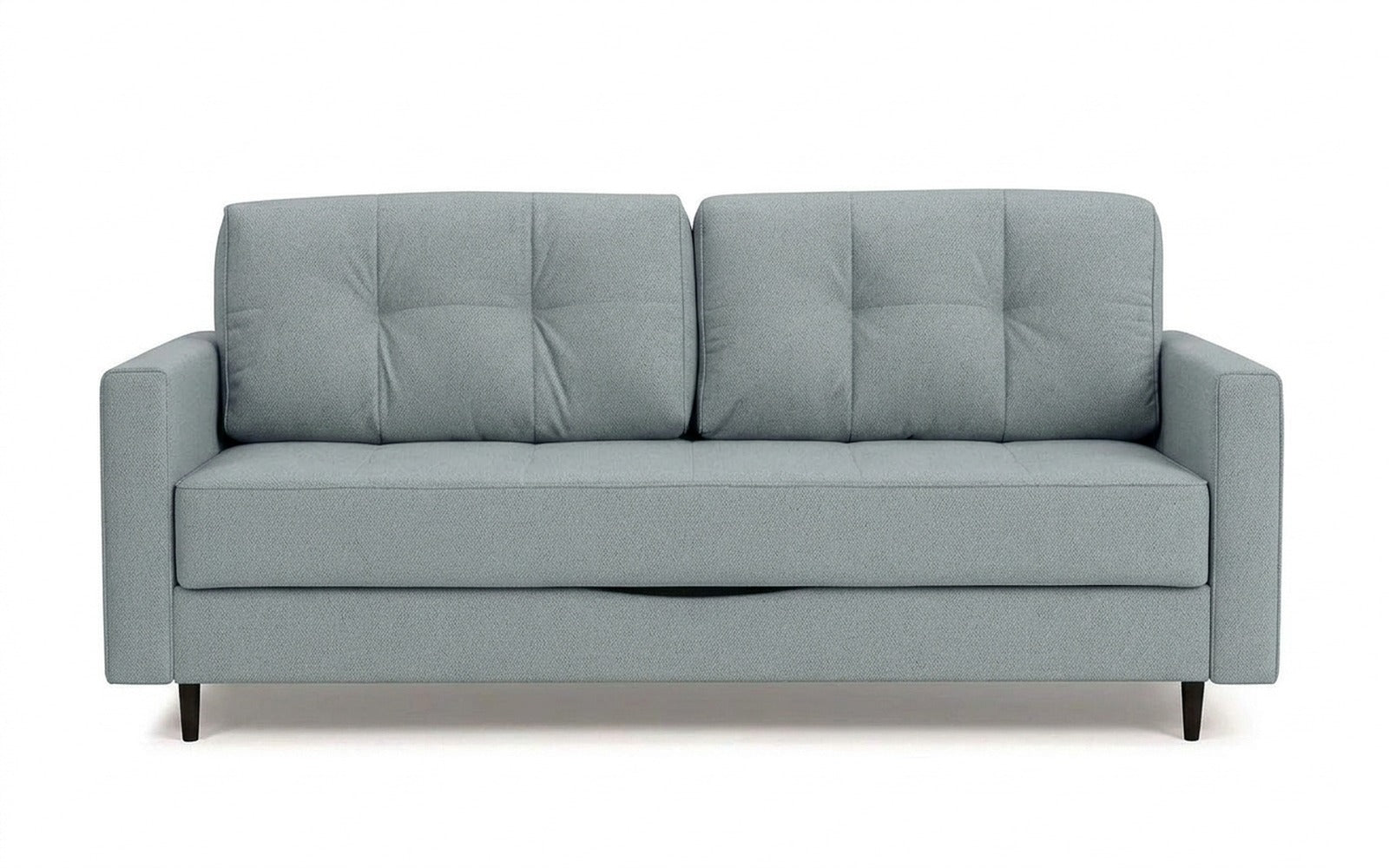 Amani Pro sofa bed in Royal I Aqua fabric, product photo on white background