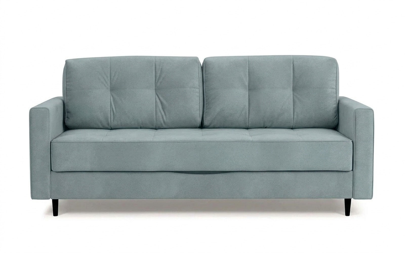 Amani Pro sofa bed in Royal I Capri fabric, product photo on white background