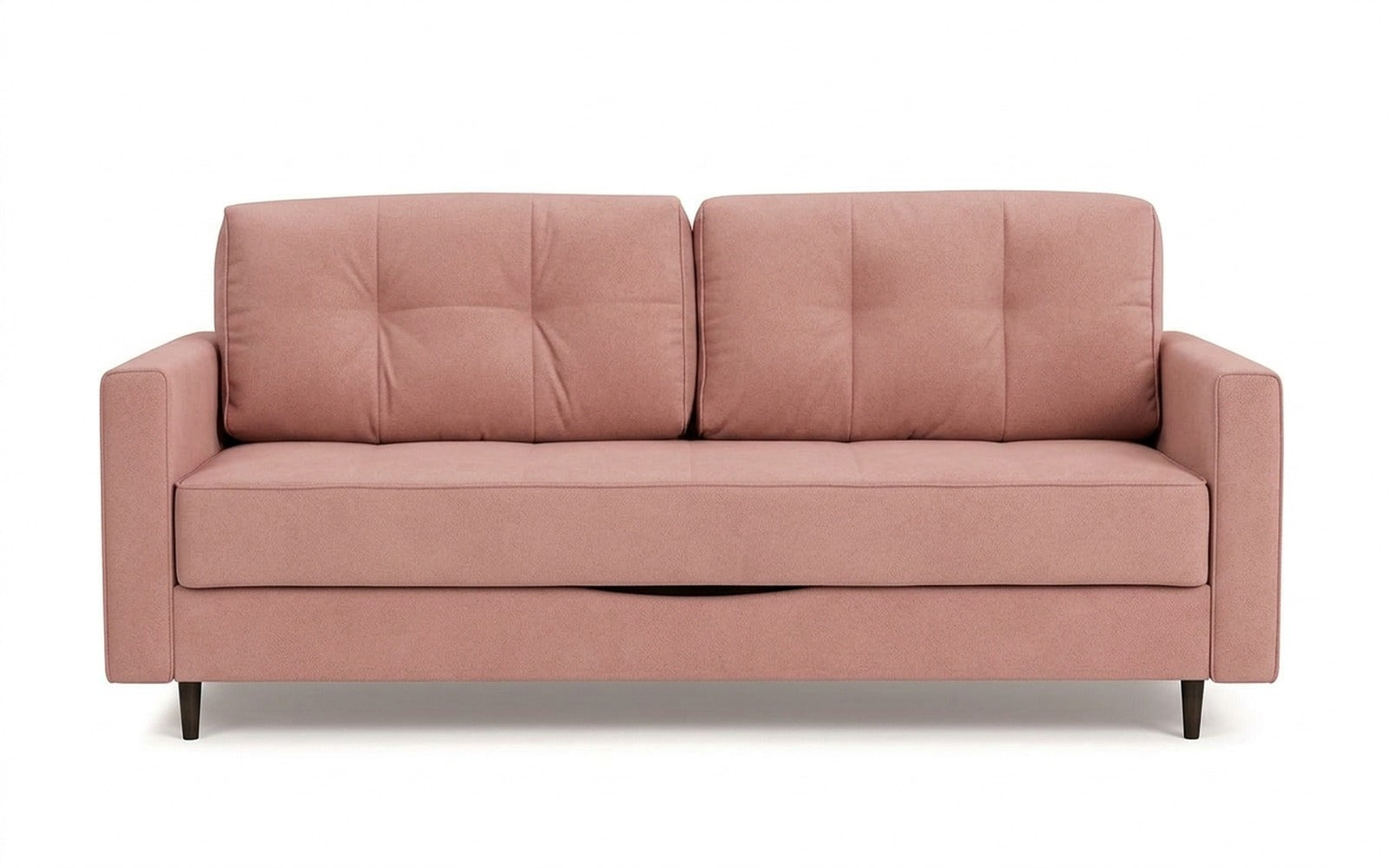 Amani Pro sofa bed in Royal I Sorbet fabric, product photo on white background