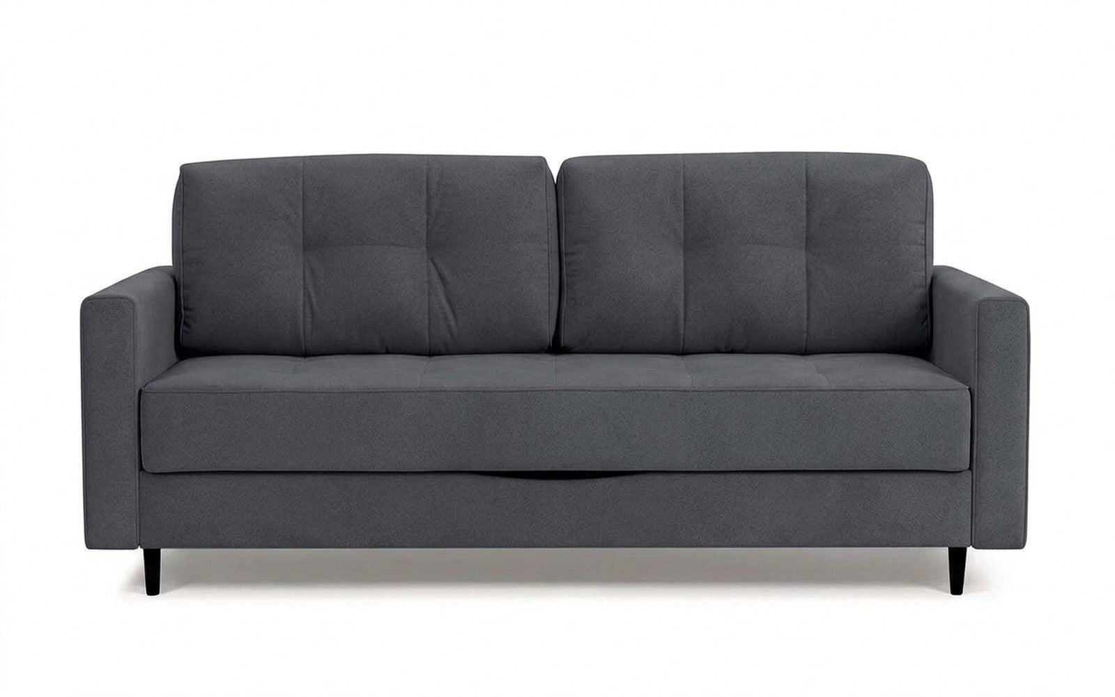 Amani Pro sofa bed in Shammy Frosty fabric, product photo on white background
