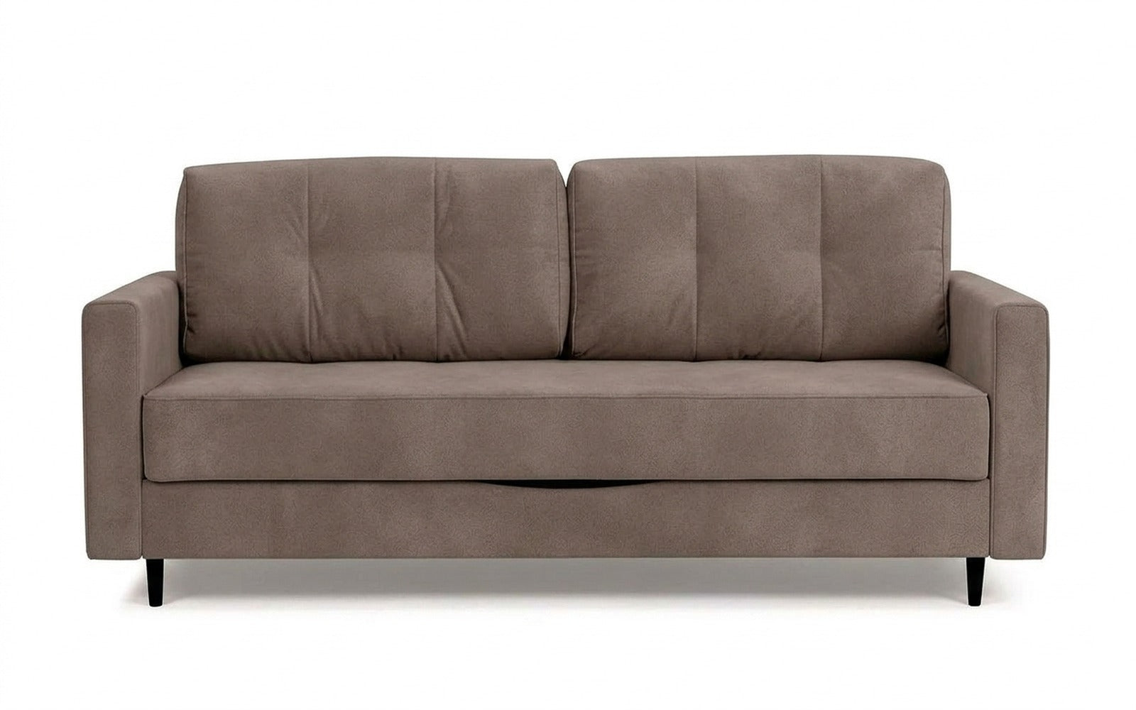 Amani Pro sofa bed in Shammy Terra fabric, product photo on white background