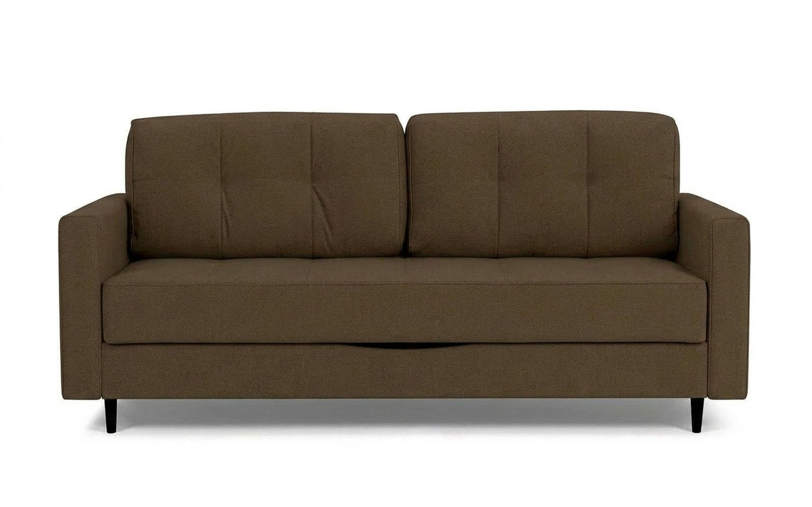 Amani Pro sofa bed in Sky Velvet 12 fabric, product photo on white background