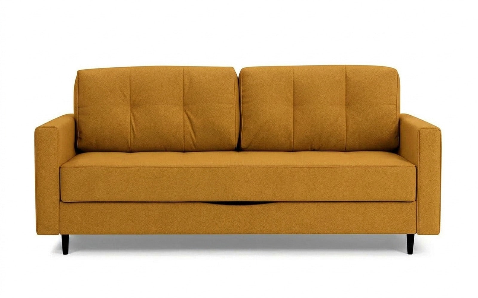 Amani Pro sofa bed in Sky Velvet 30 fabric, product photo on white background