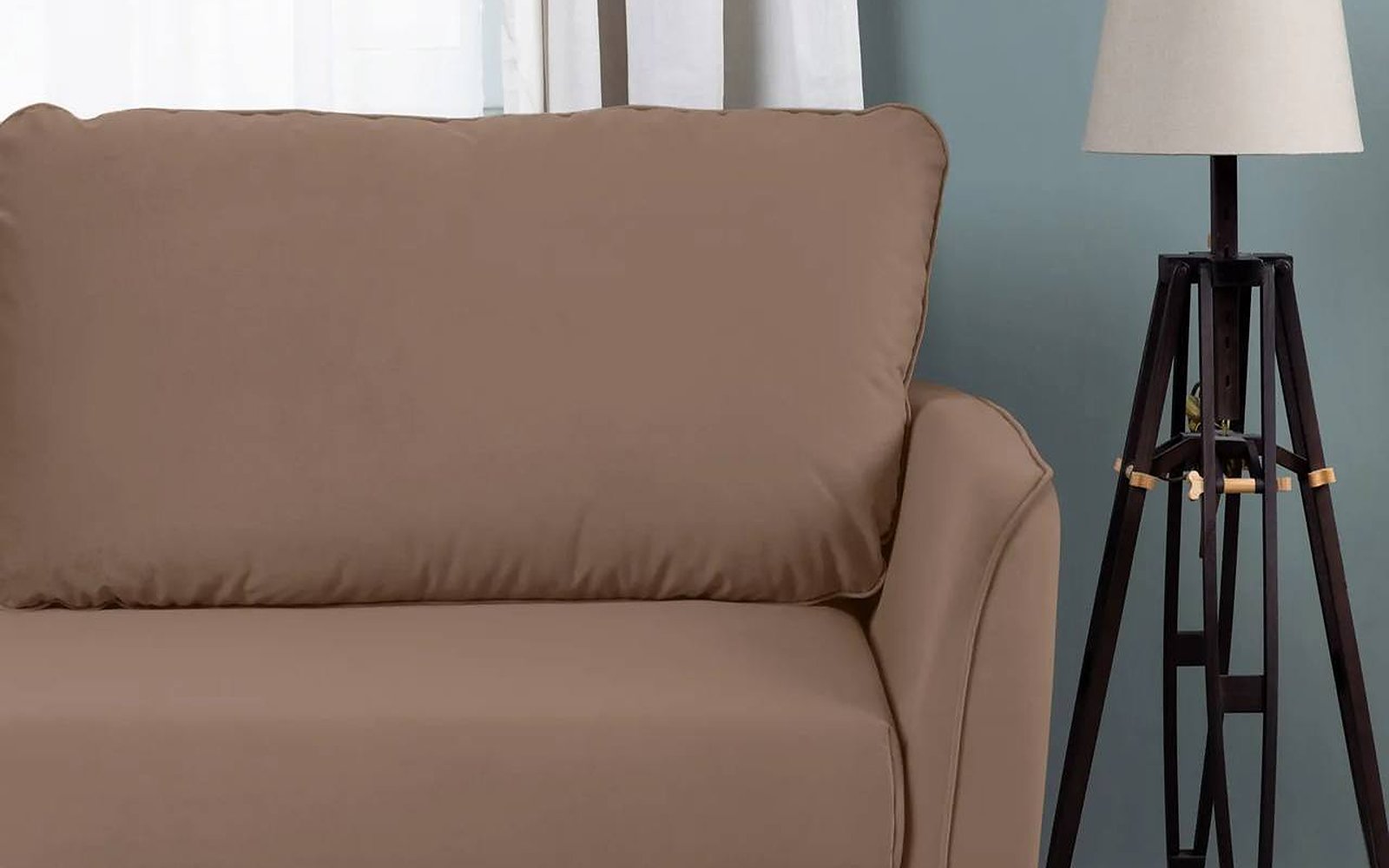Laguna sofa bed in a living room interior, view 2