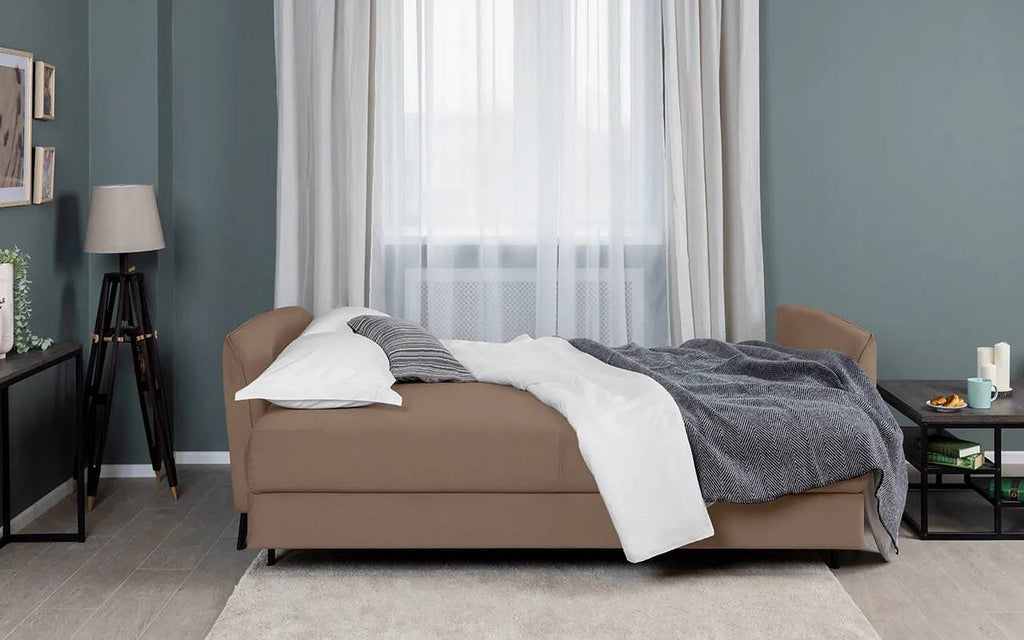 Laguna sofa bed in a living room interior, view 3