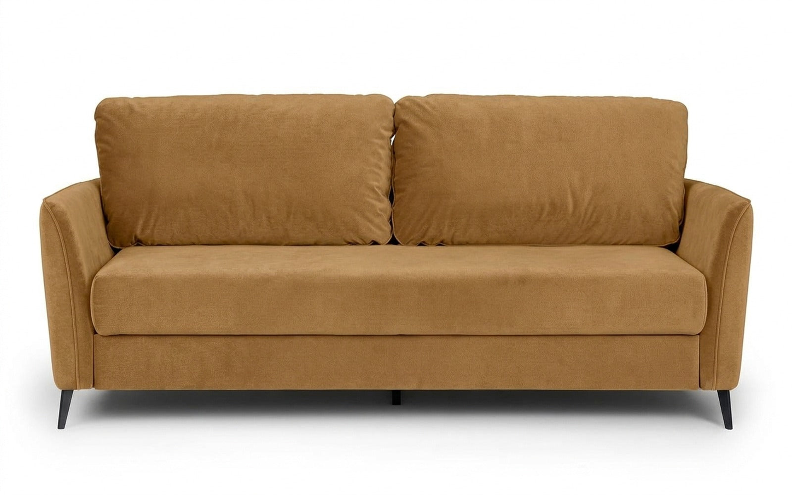 Laguna sofa bed in Casanova Beige fabric, product photo on white background