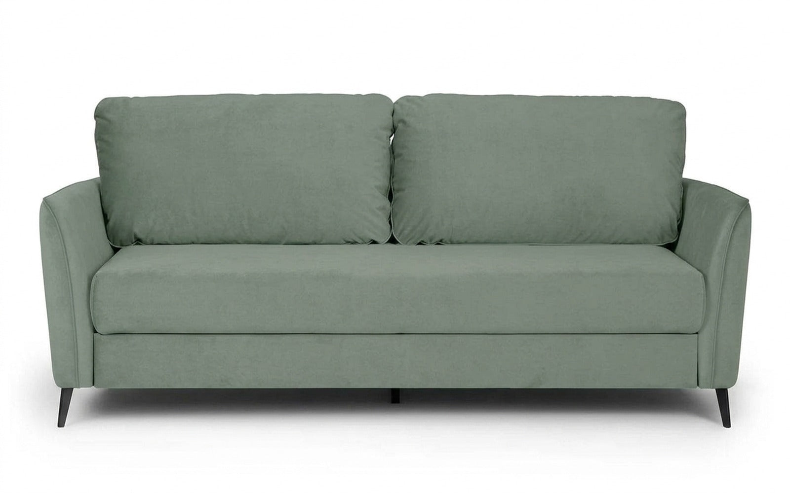 Laguna sofa bed in Casanova Celadon fabric, product photo on white background
