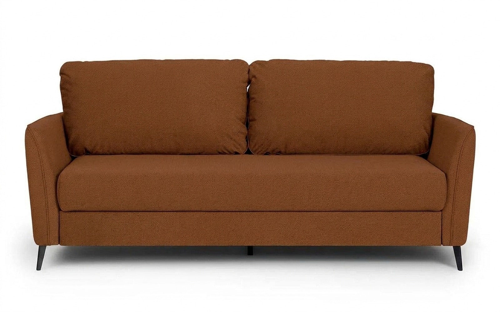 Laguna sofa bed in Casanova Desert fabric, product photo on white background