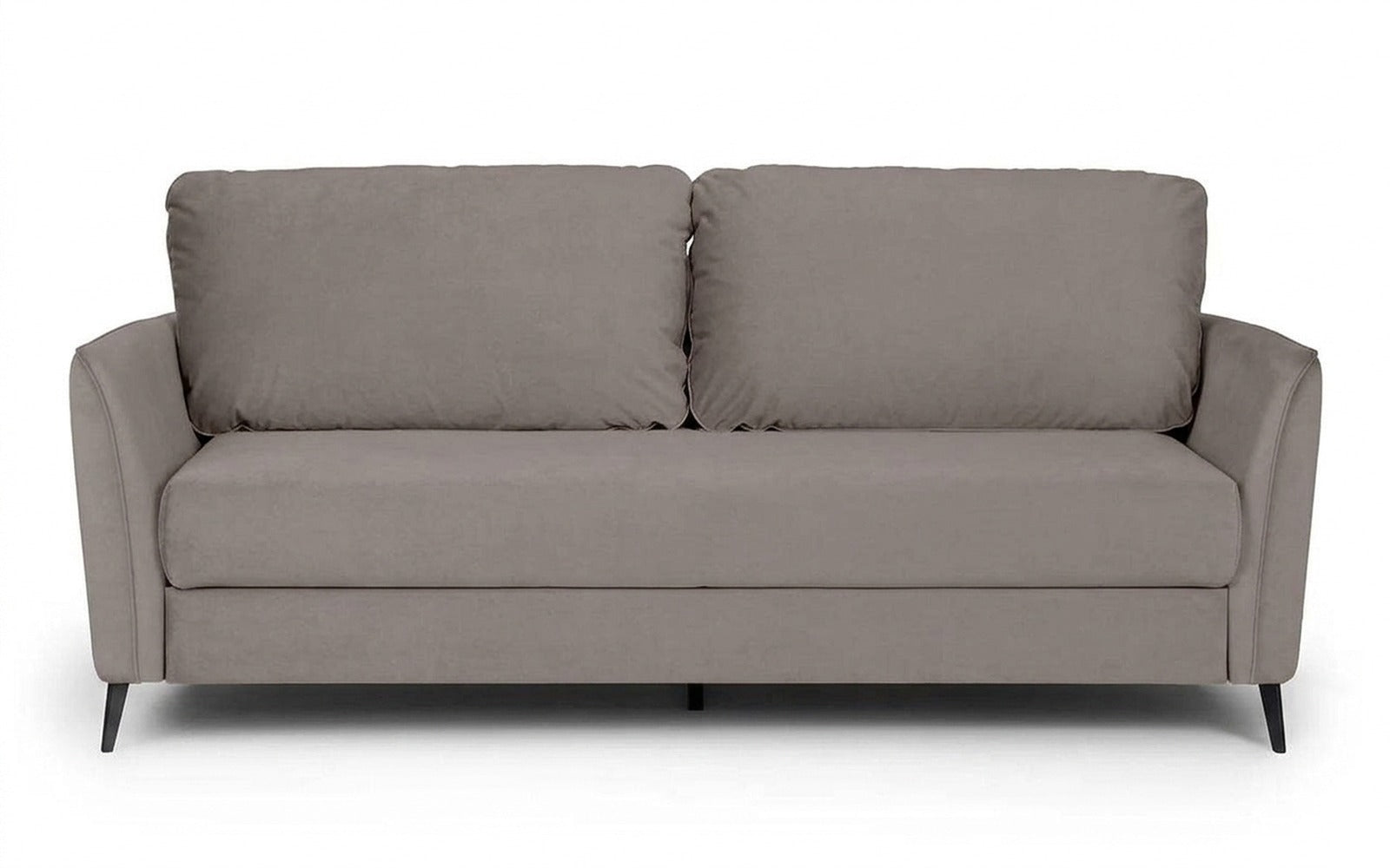 Laguna sofa bed in Casanova Grey fabric, product photo on white background