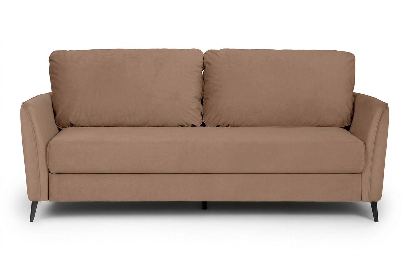 Laguna sofa bed in Casanova Stone fabric, product photo on white background