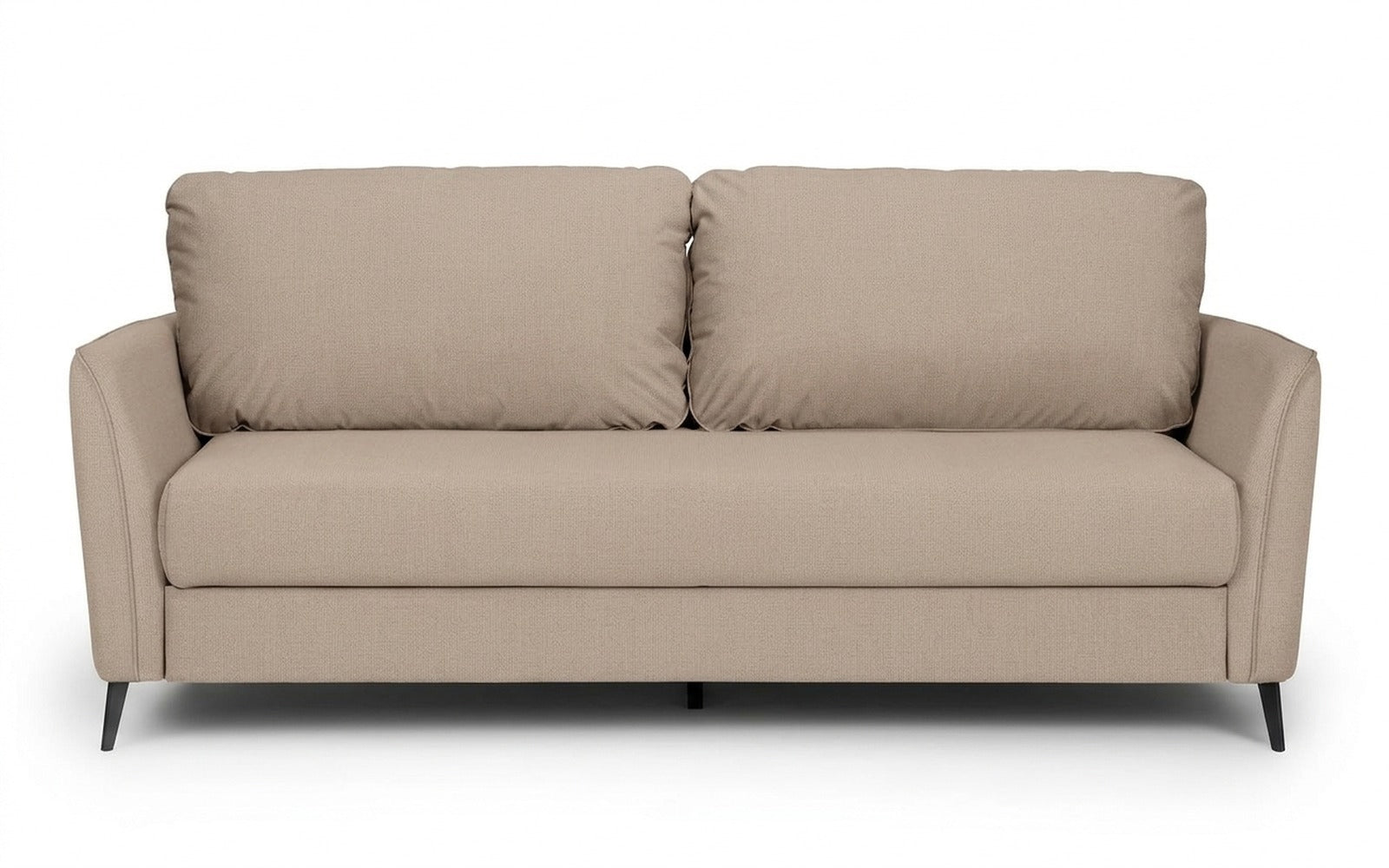 Laguna sofa bed in Dumont 02 fabric, product photo on white background