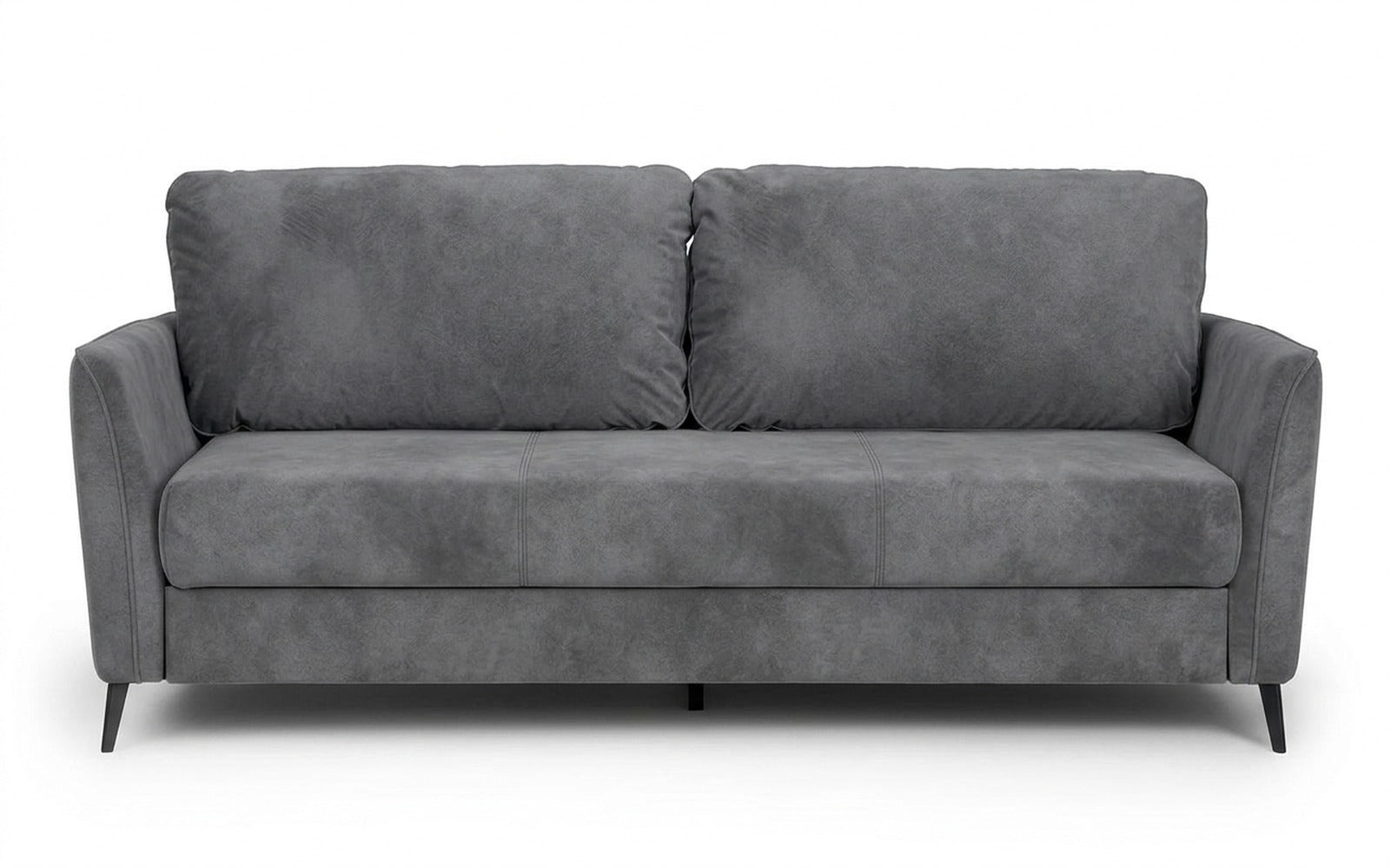 Laguna sofa bed in Galaktika Ash fabric, product photo on white background