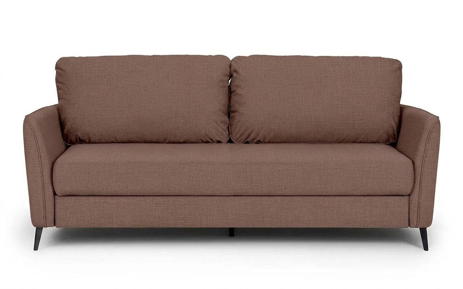Laguna sofa bed in Lidot Lilac fabric, product photo on white background
