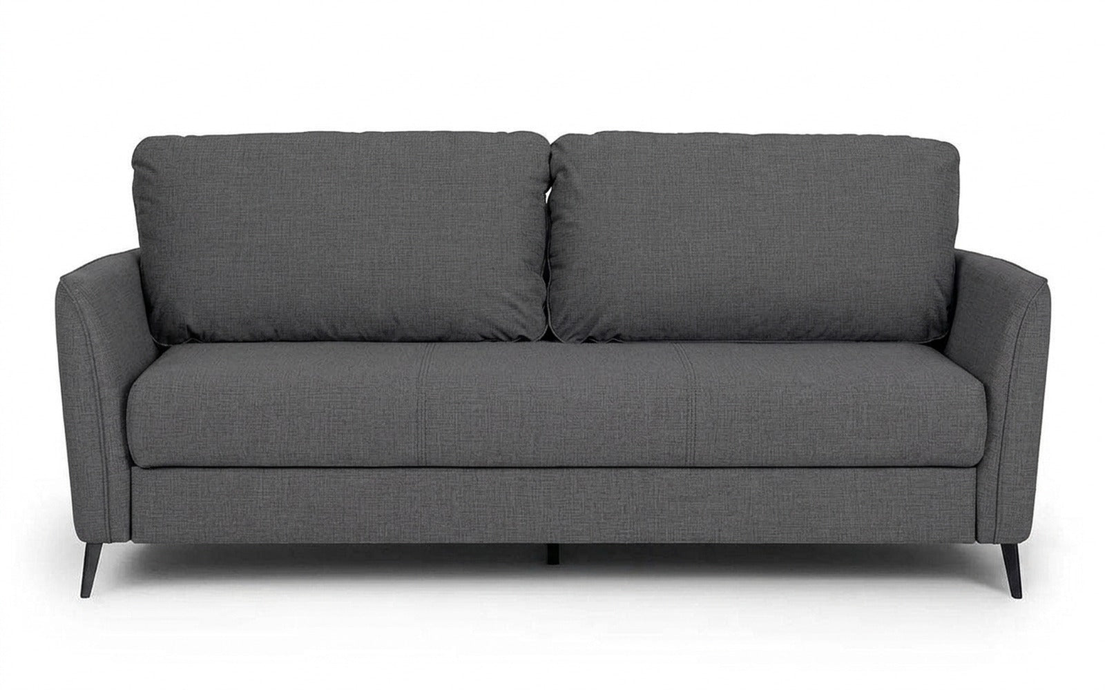 Laguna sofa bed in Lidot Silver fabric, product photo on white background