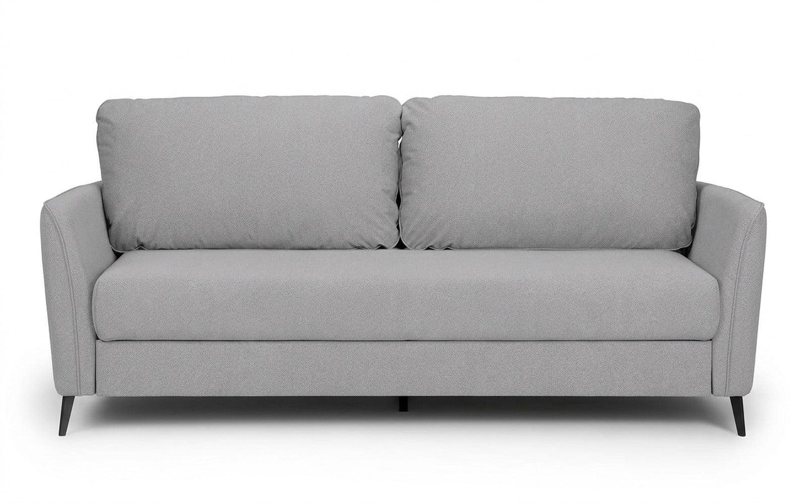 Laguna sofa bed in Prime Grey fabric, product photo on white background