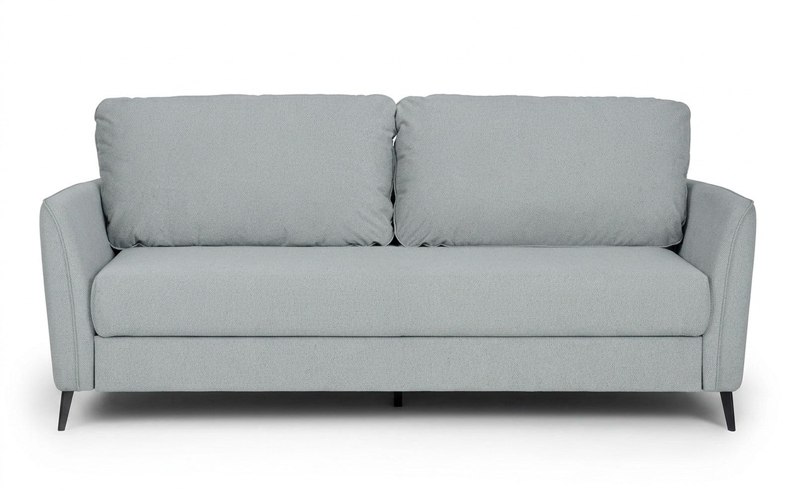 Laguna sofa bed in Royal I Aqua fabric, product photo on white background