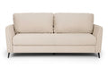 Laguna sofa bed in Royal I Plombir fabric, product photo on white background