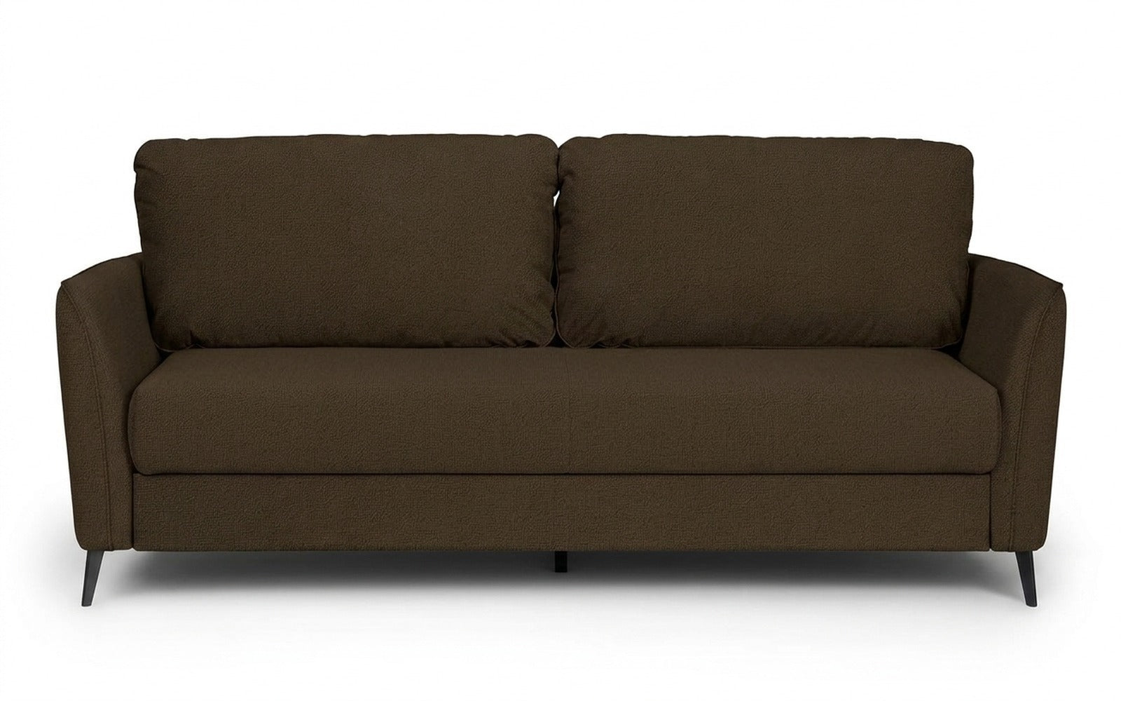 Laguna sofa bed in Sky Velvet 12 fabric, product photo on white background