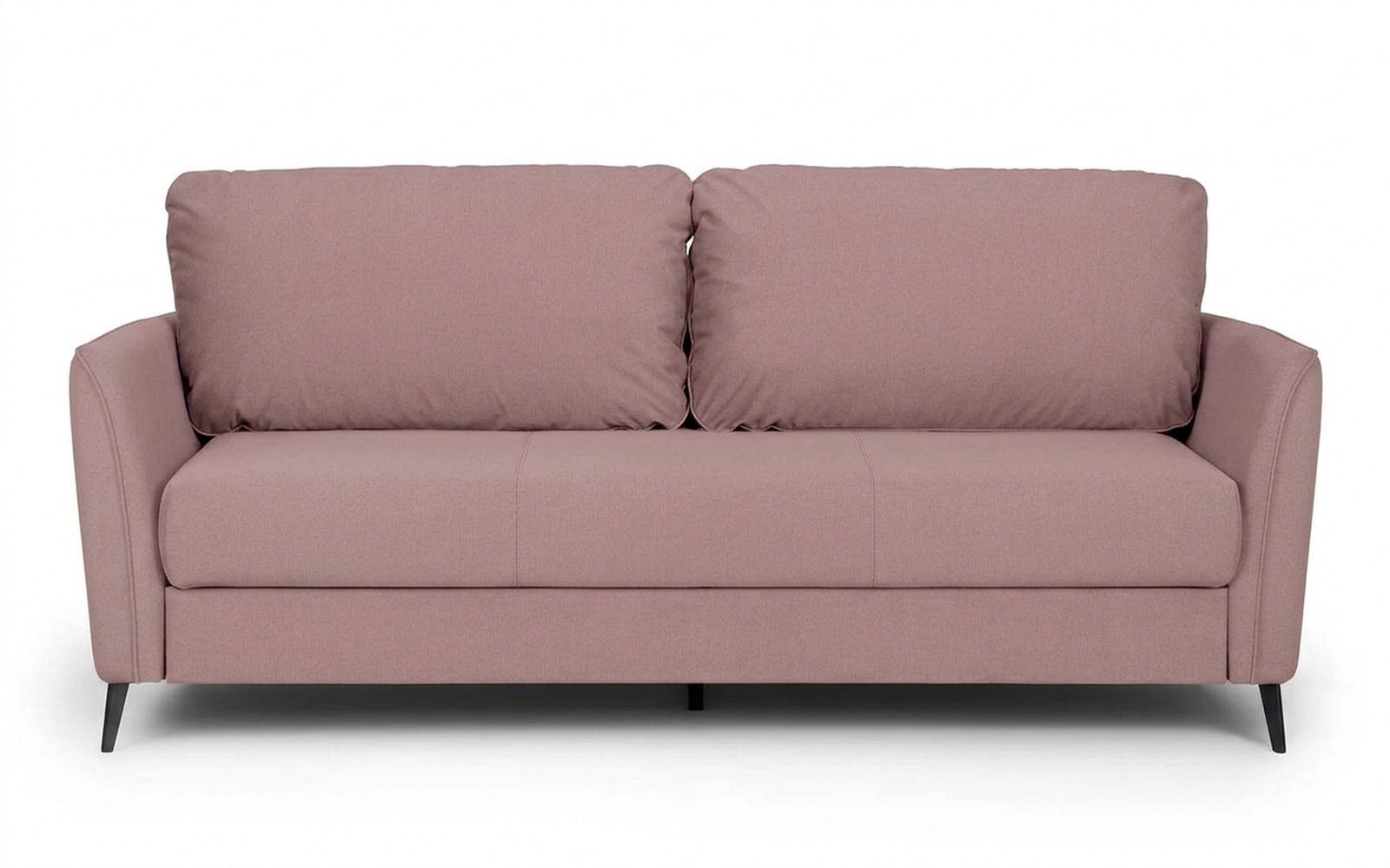 Laguna sofa bed in Sky Velvet 252 fabric, product photo on white background
