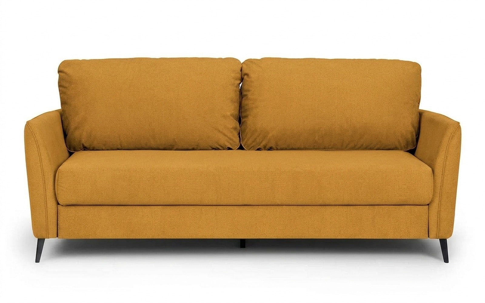 Laguna sofa bed in Sky Velvet 30 fabric, product photo on white background