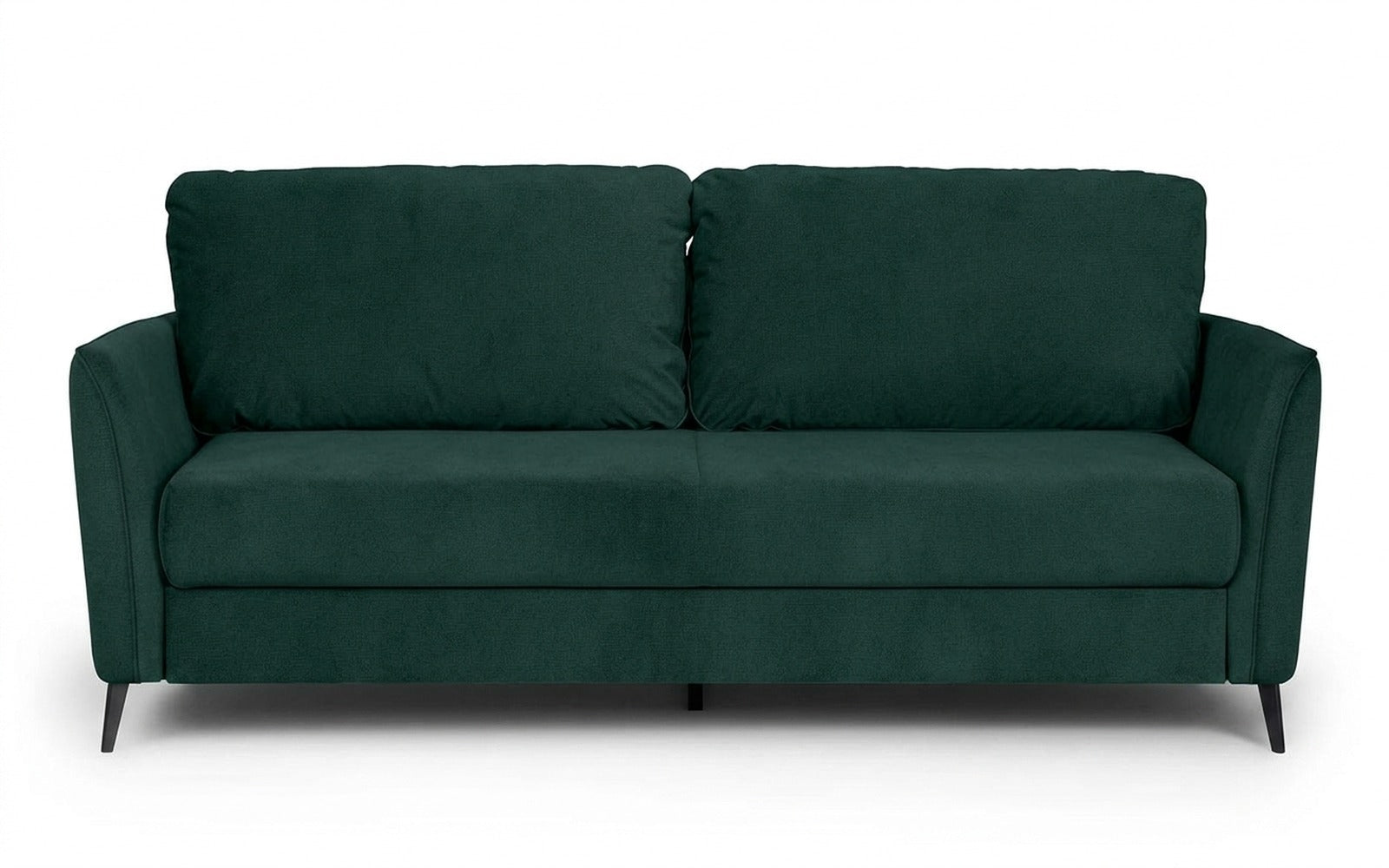 Laguna sofa bed in Sky Velvet 42 fabric, product photo on white background