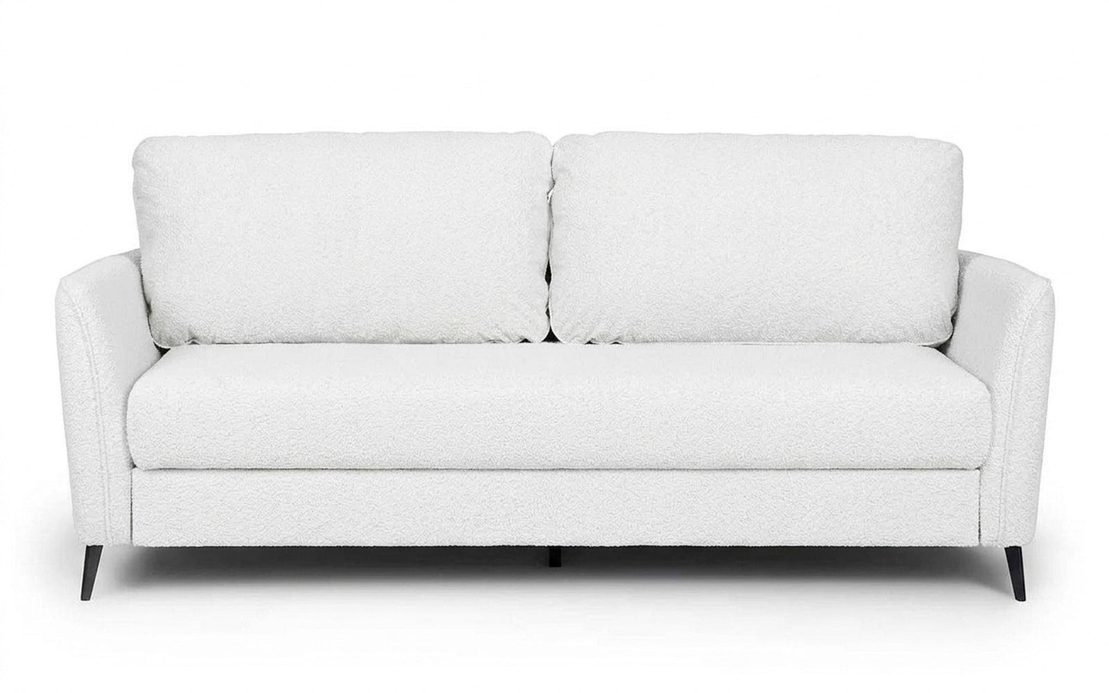 Laguna sofa bed in Soul 000 fabric, product photo on white background