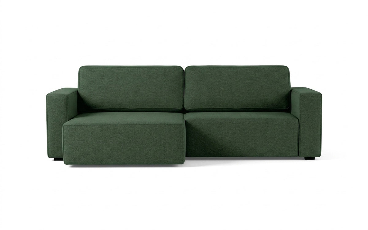 Ralf sofa bed in Casanova Grass fabric, product photo on white background