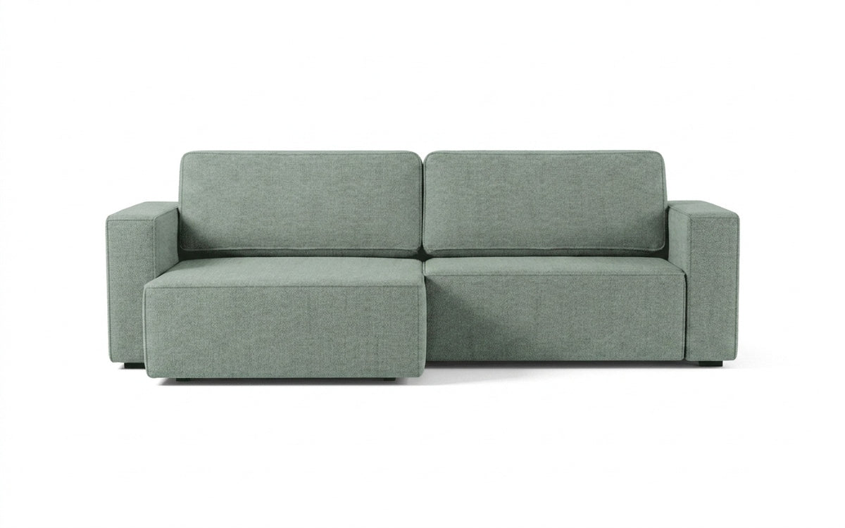 Ralf sofa bed in Forte 15 fabric, product photo on white background