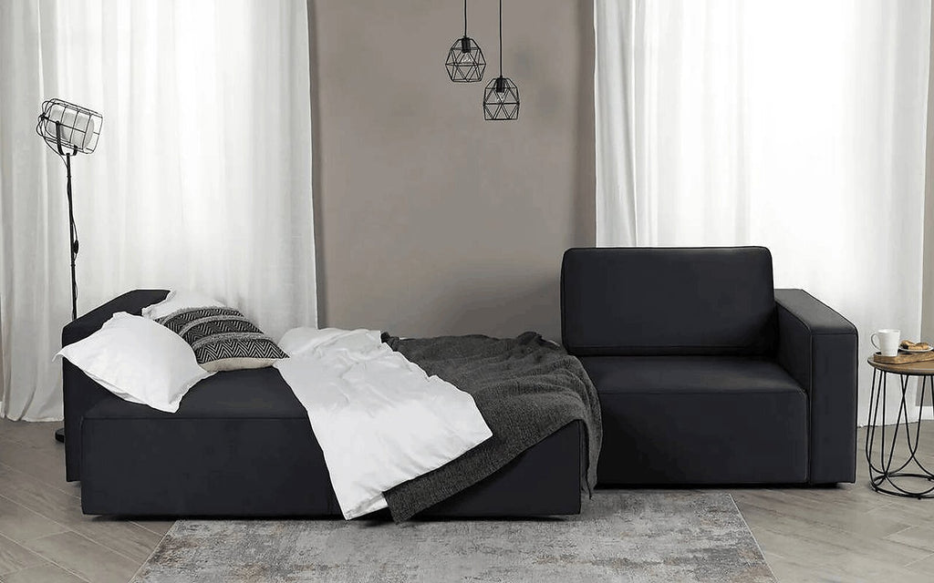 Ralf sofa bed in a living room interior, view 7