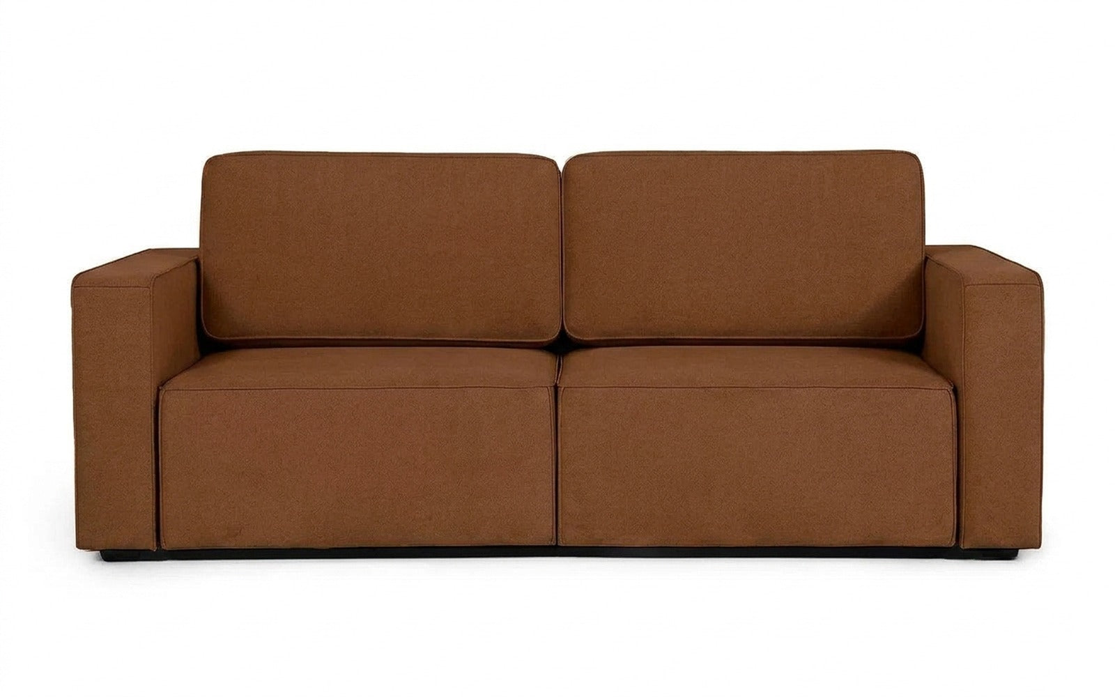 Ralf sofa bed in Casanova Desert fabric, product photo on white background