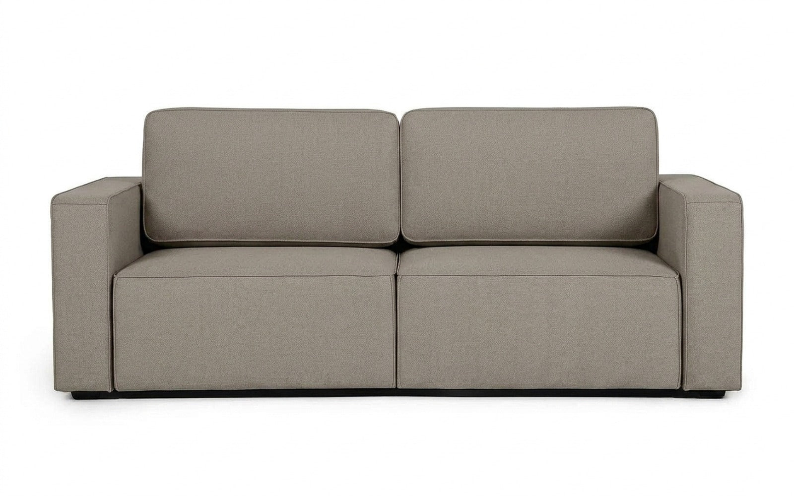 Ralf sofa bed in Forte 03 fabric, product photo on white background