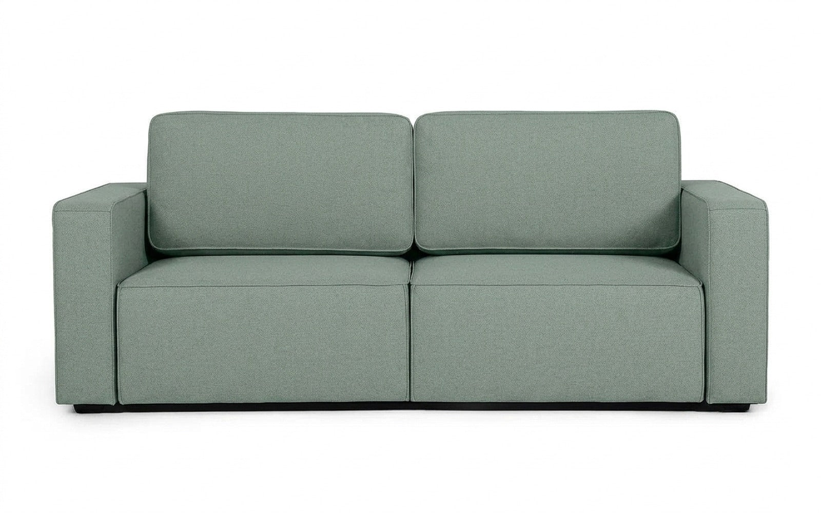 Ralf sofa bed in Forte 15 fabric, product photo on white background