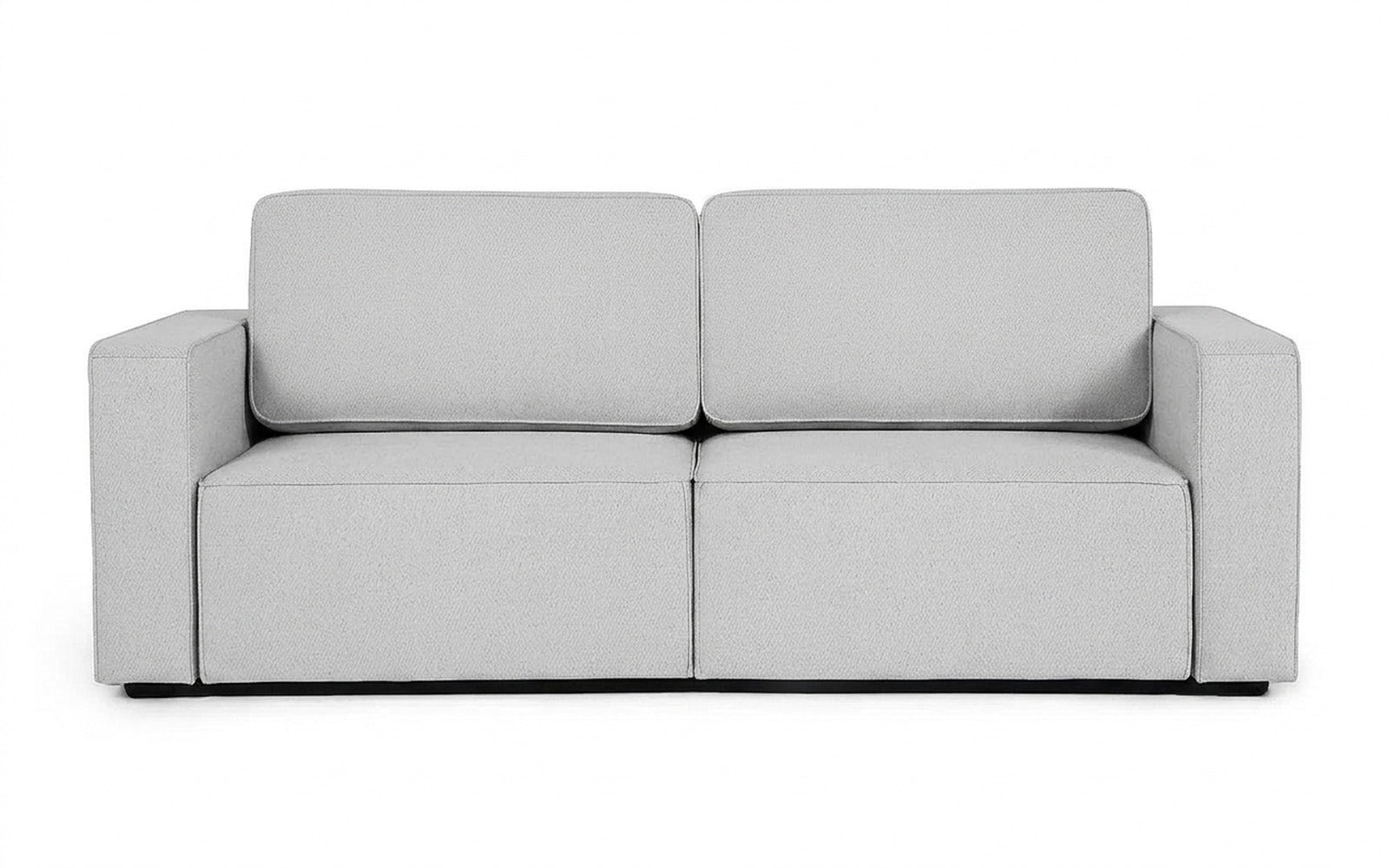 Ralf sofa bed in Royal I Haze fabric, product photo on white background