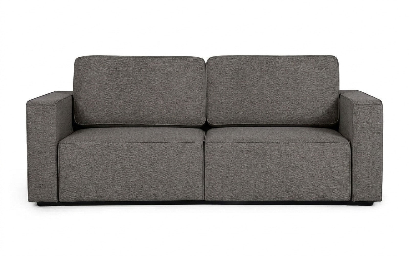 Ralf sofa bed in Royal I Mist fabric, product photo on white background