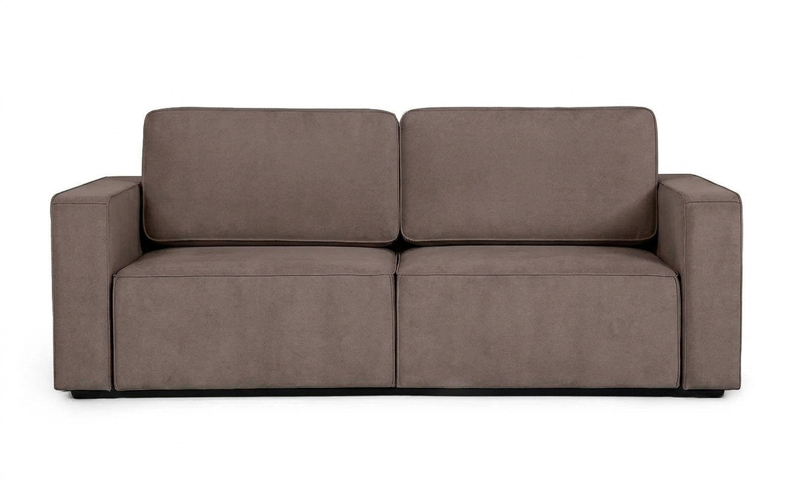 Ralf sofa bed in Royal I Shiitake fabric, product photo on white background